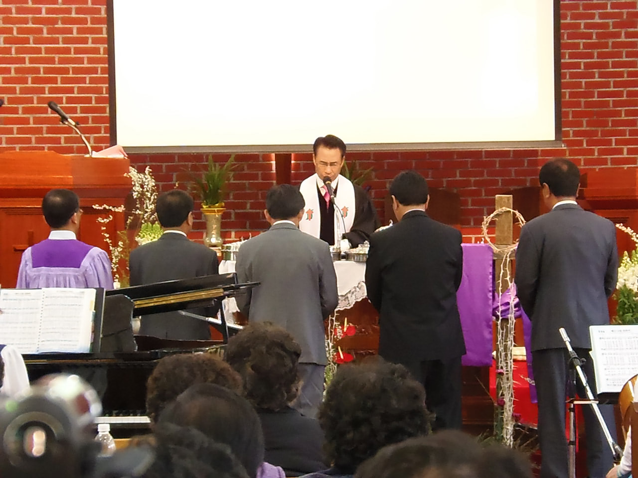 2012성례식및 부활절축하행사