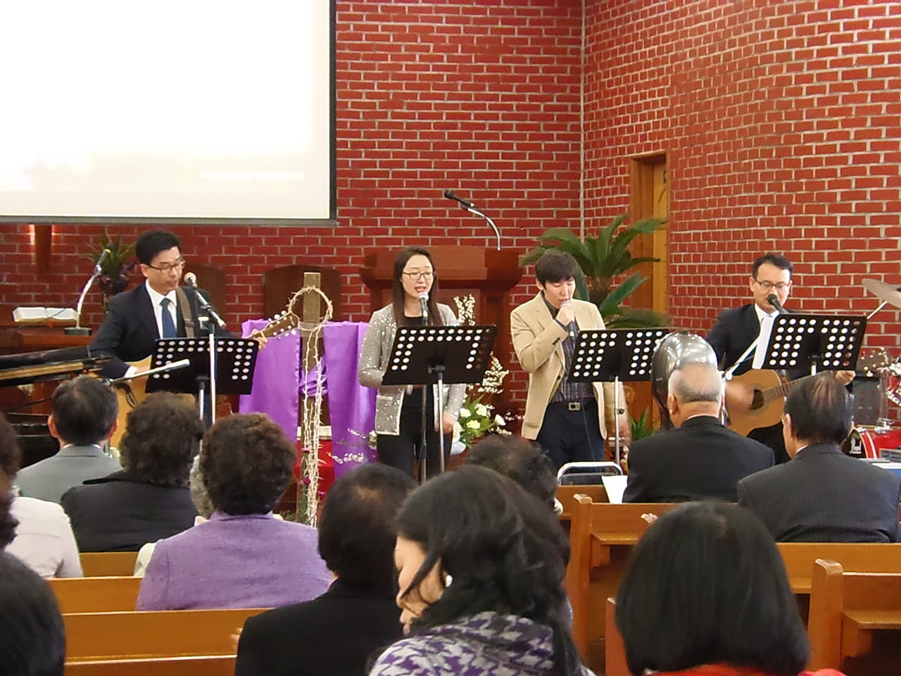 2012성례식및 부활절축하행사
